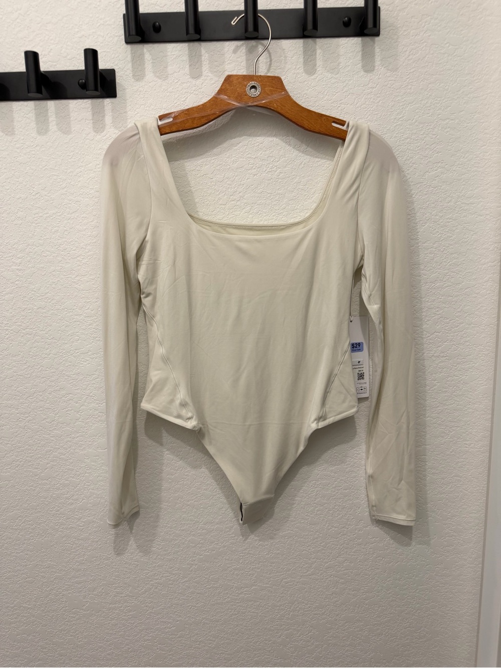 lululemon athletica Wundermost Square-Neck Bodysuit; Ultra Soft Nulu